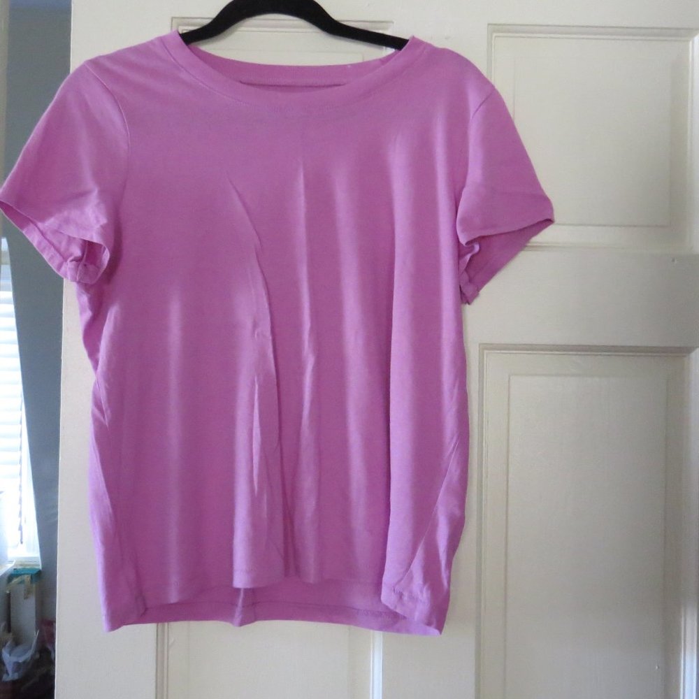 Lavender/Bright Purple Colored Madwell T-shirt